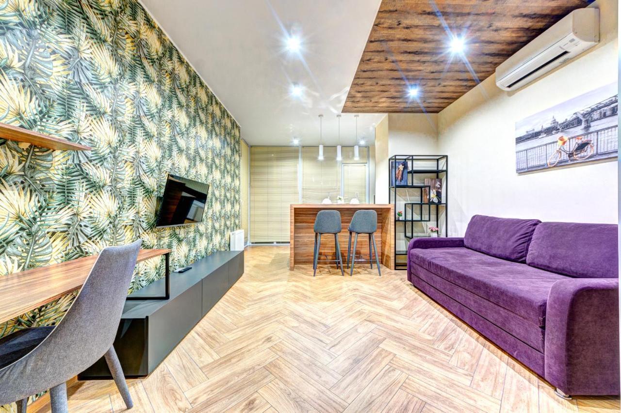 Apartment On The Street. Evgeniya Konovalets, 36B Kiev Dış mekan fotoğraf